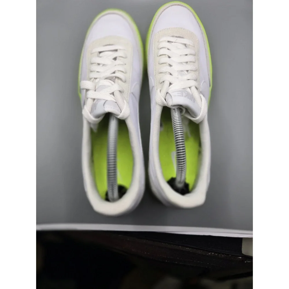 Nike Killshot 2  White Volt Green Womens Size 10.5 Shoes Sneakers Low HV0944-100